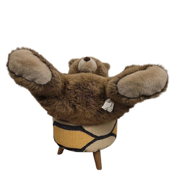 IKEA Varlig 22" Sitting Large Brown Bear Plush Soft Teddy‎ Stuffed Toy Rare Luvy - Picture 3 of 8
